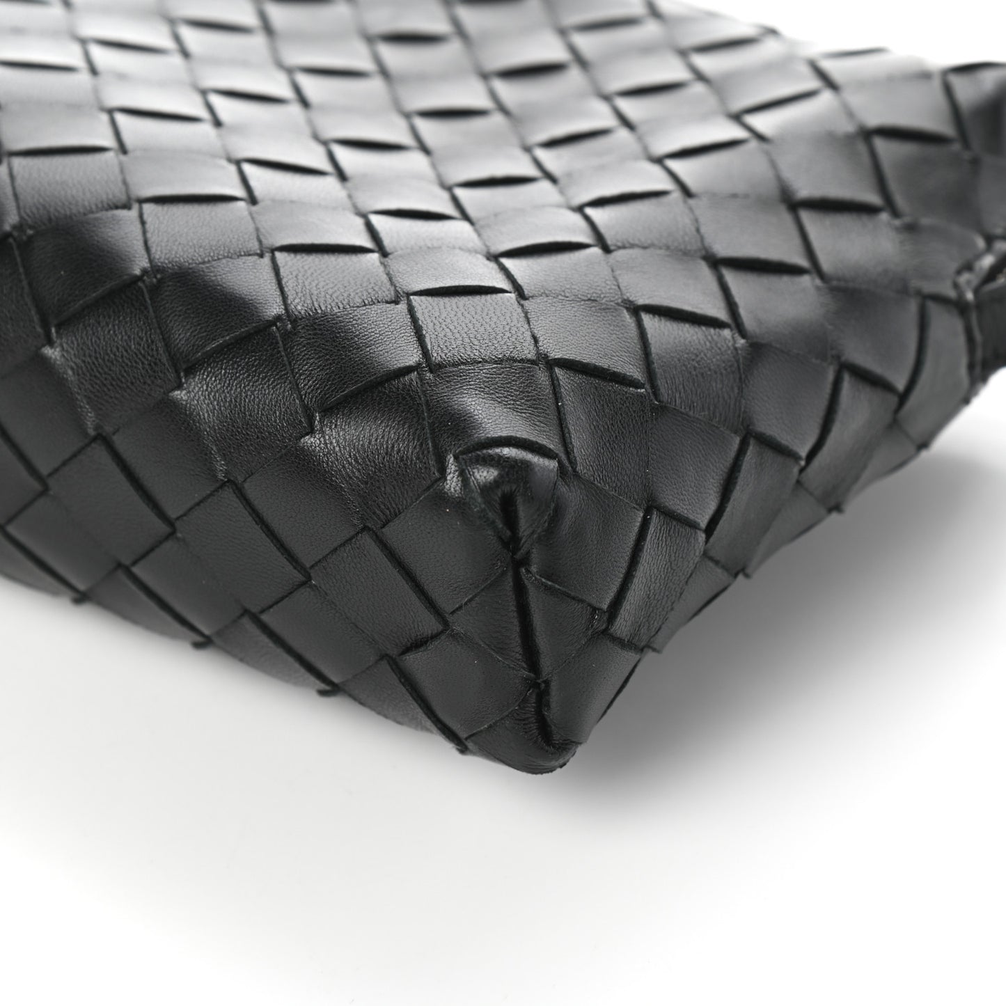 Nappa Intrecciato Nodini Bag Black