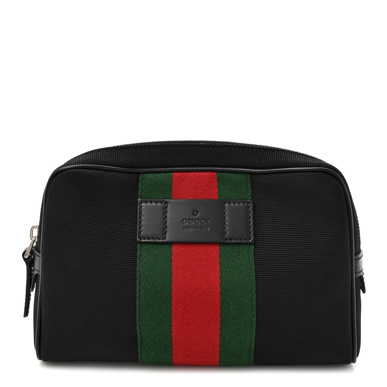 Gucci Canvas Web Slim Belt Bag Black 1 of 10