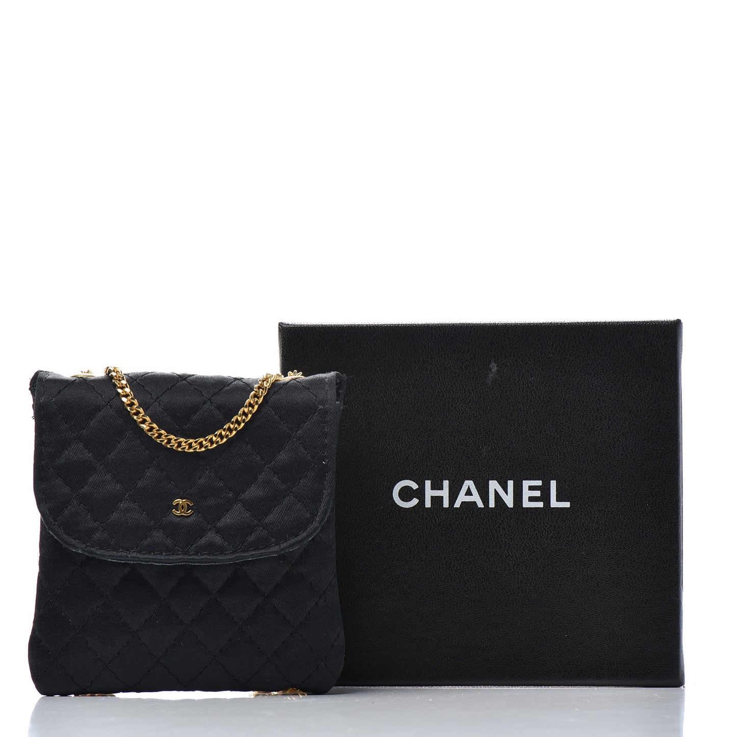 Canvas Quilted Bag Black