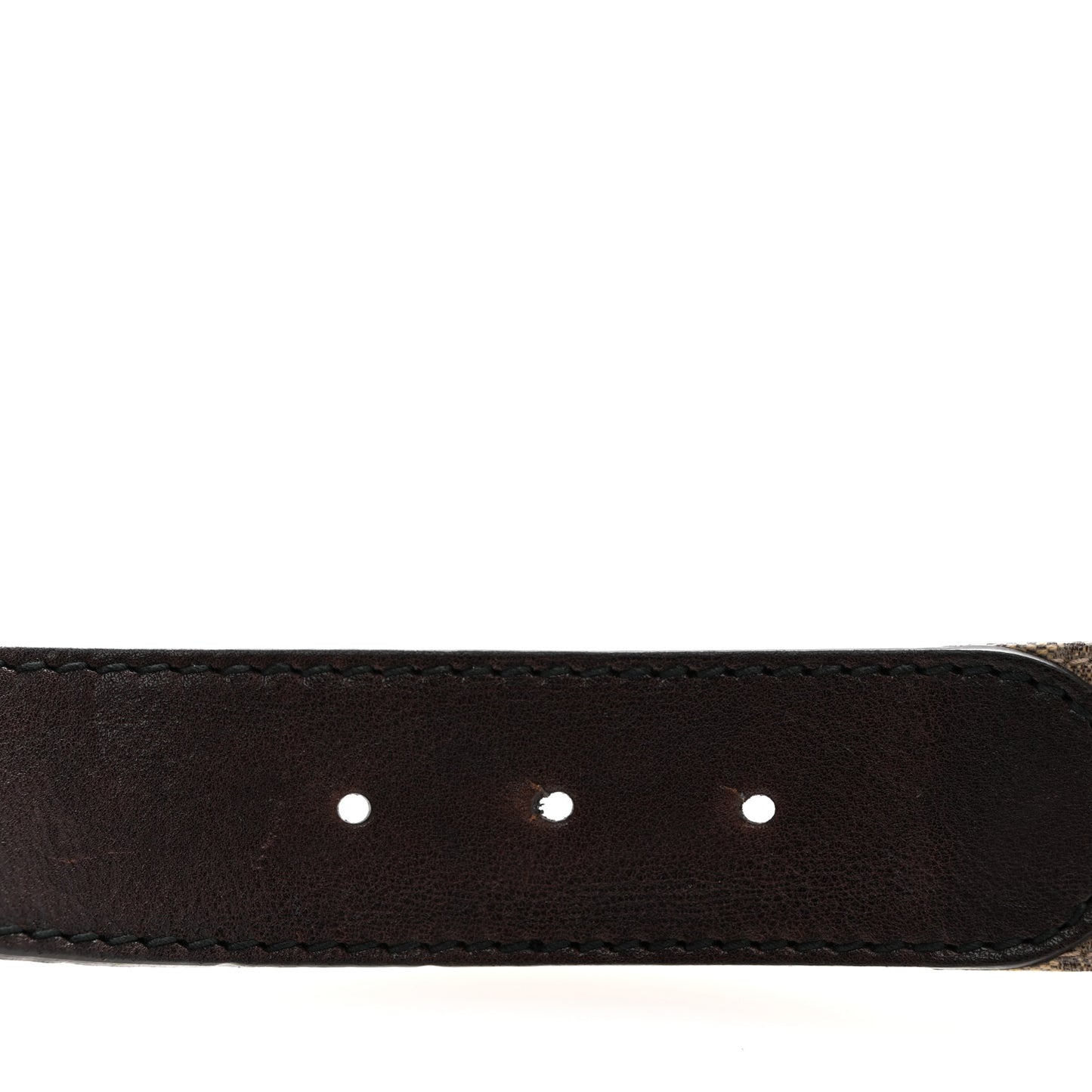 Crystal Monogram Hysteria Belt 90 36 Dark Brown