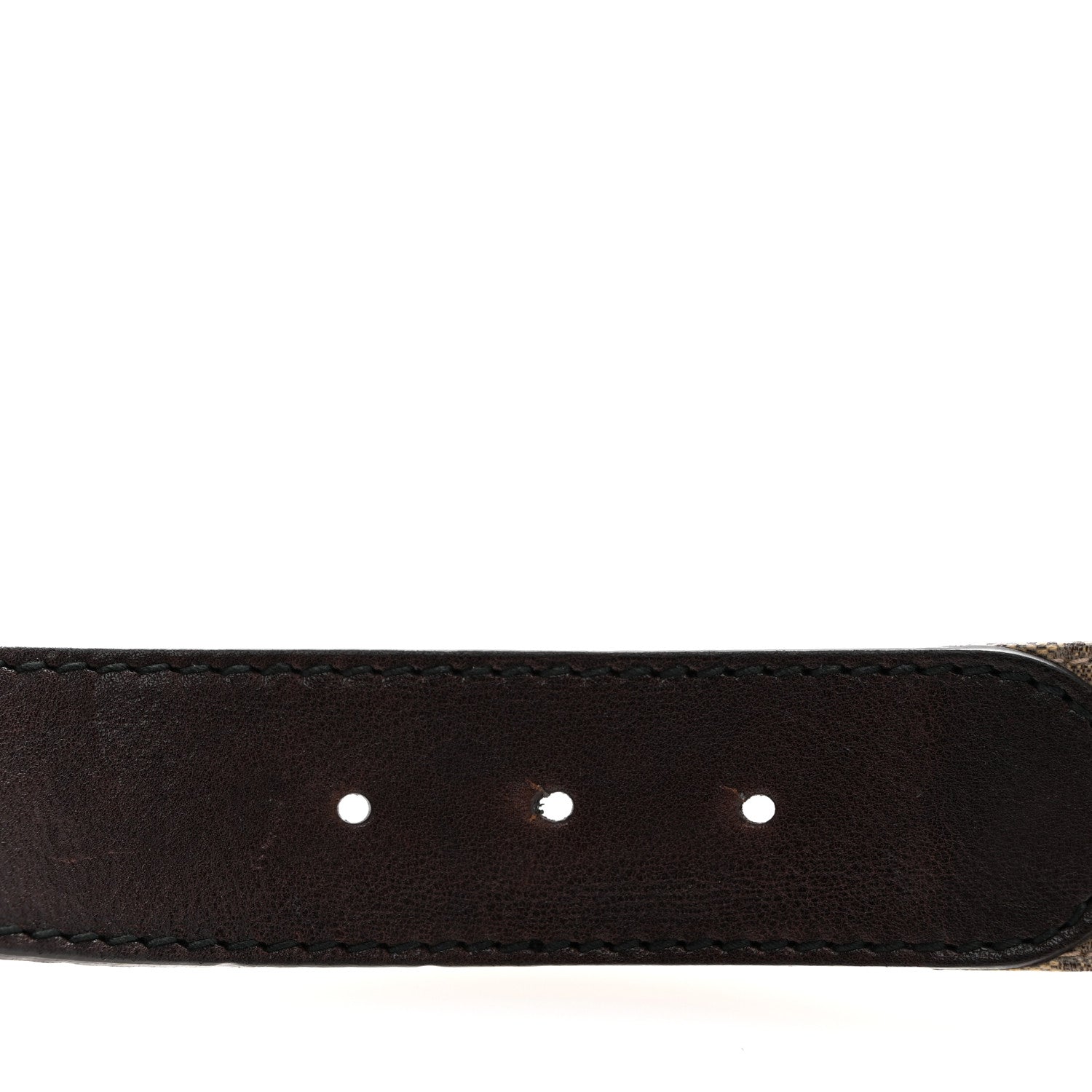 Gucci Crystal Monogram Hysteria Belt 90 36 Dark Brown 3 of 9