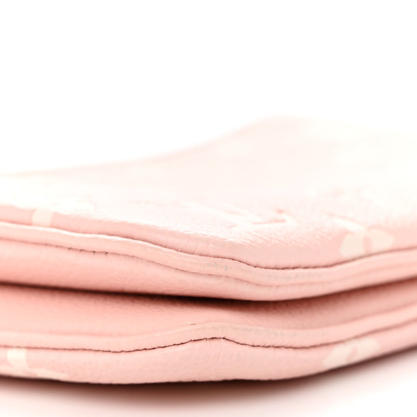 Empreinte Monogram Double Zip Pochette Rose