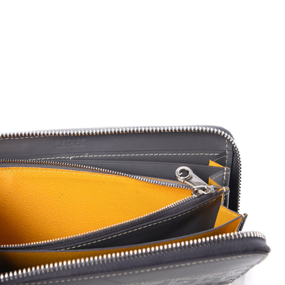 Goyard Goyardine Matignon Zip Around GM Wallet Grey 11 of 12