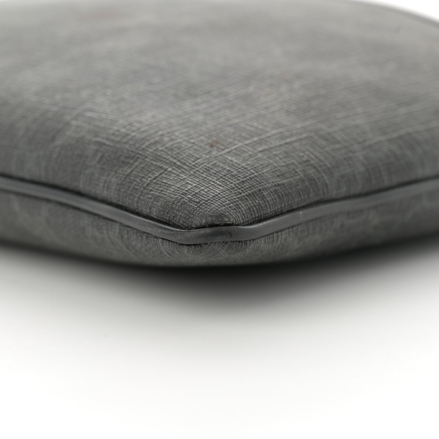 GG Plus Monogram Medium Flat Messenger Bag Black