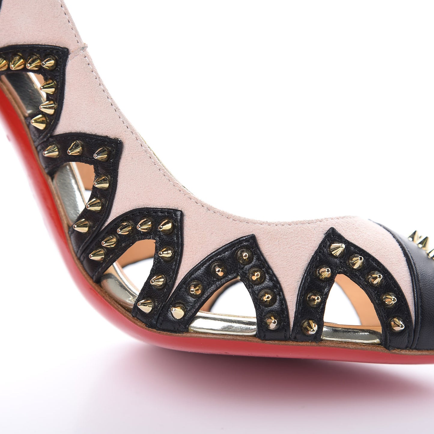 Kid Suede Specchio Spiked Circus City 100 Pumps 37.5 Ballerina