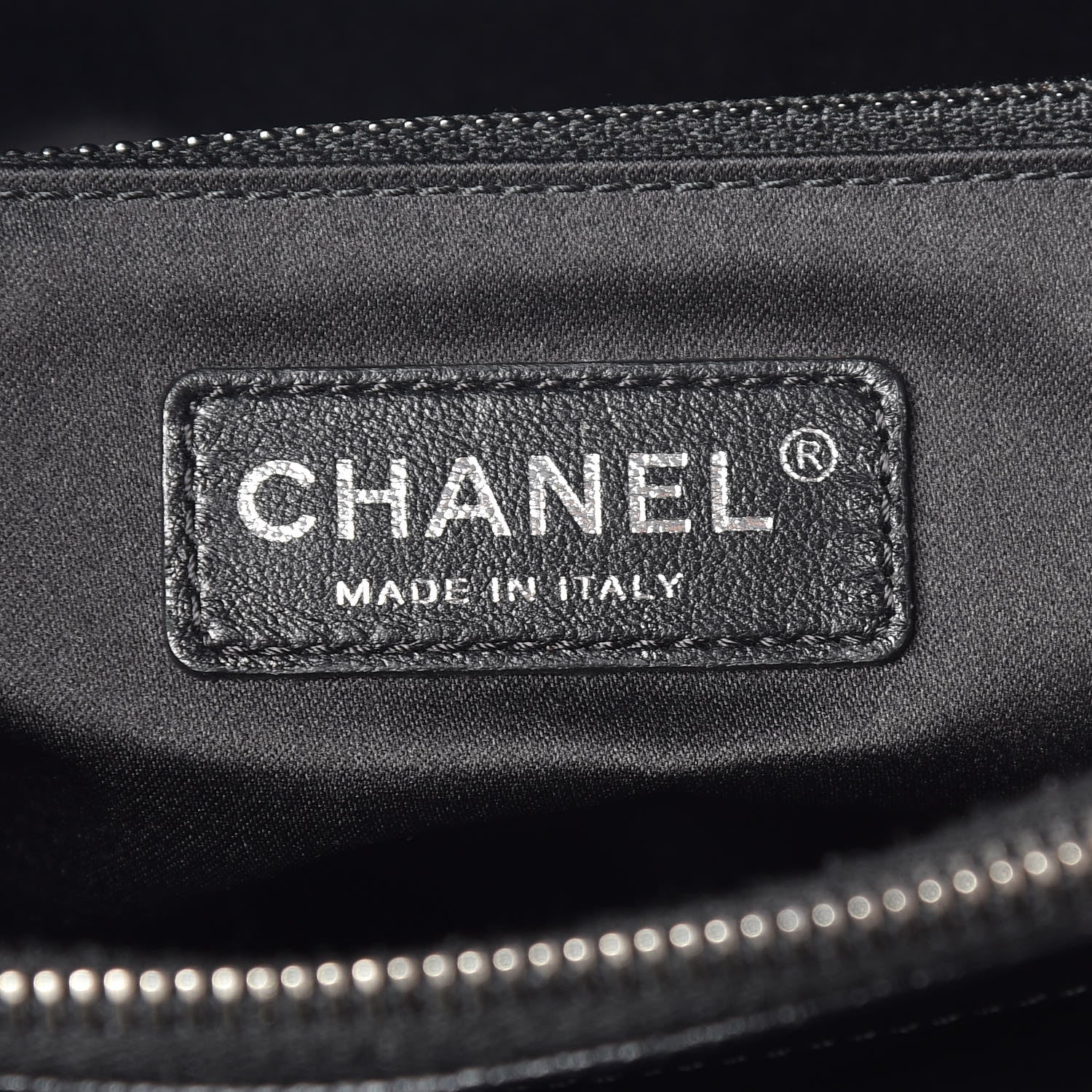 Chanel Caviar Quilted Grand Shopping Tote GST Black 10 of 10