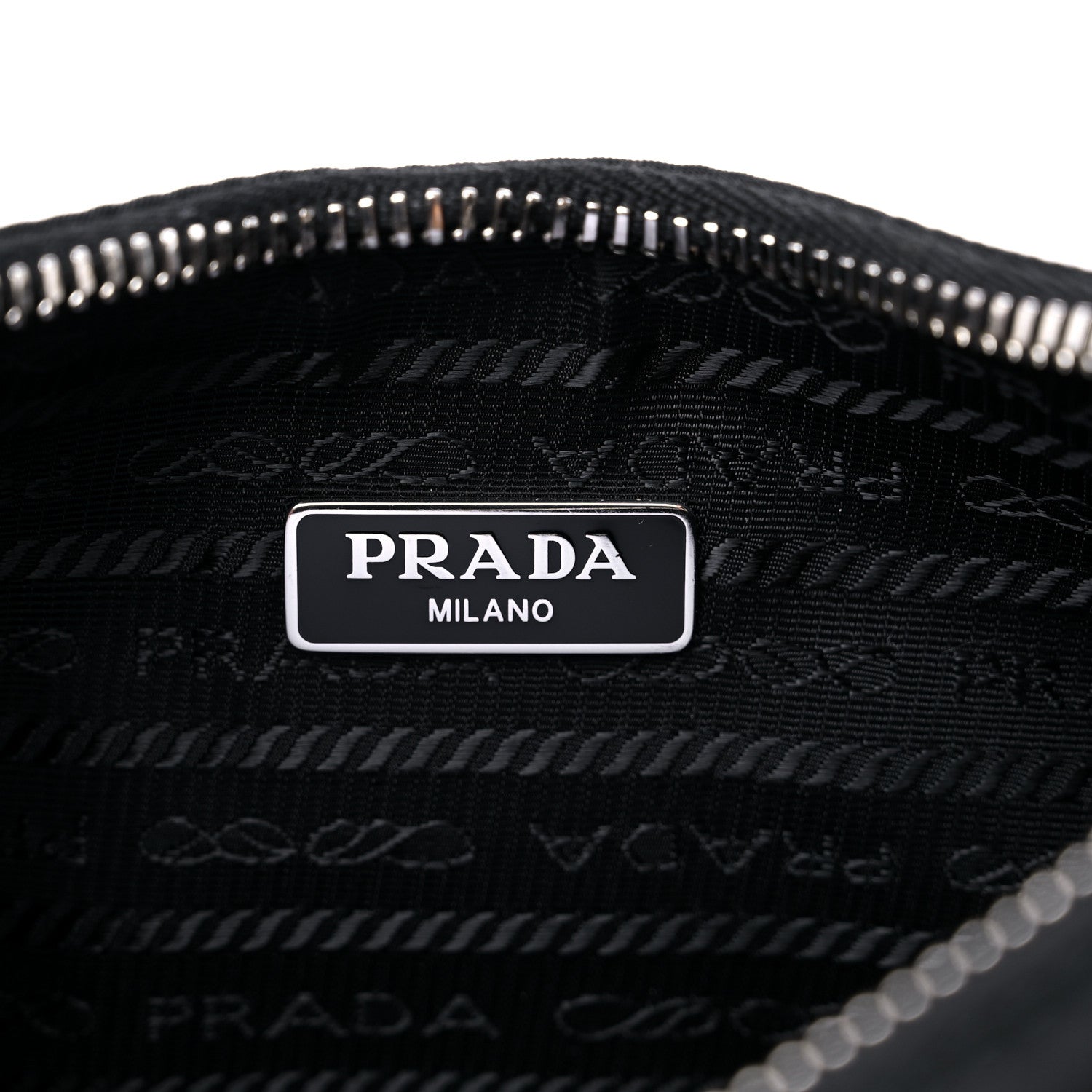 Prada Nylon Re-Edition 2005 Shoulder Bag Black 6 of 9