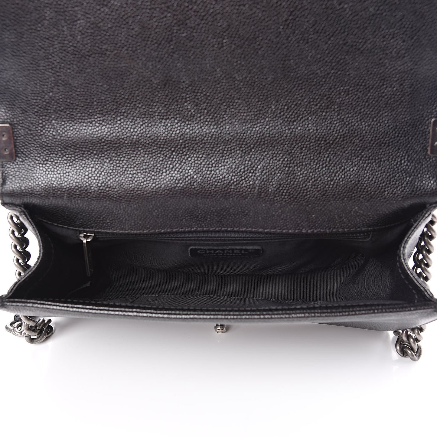 Caviar Quilted New Medium Boy Flap Black