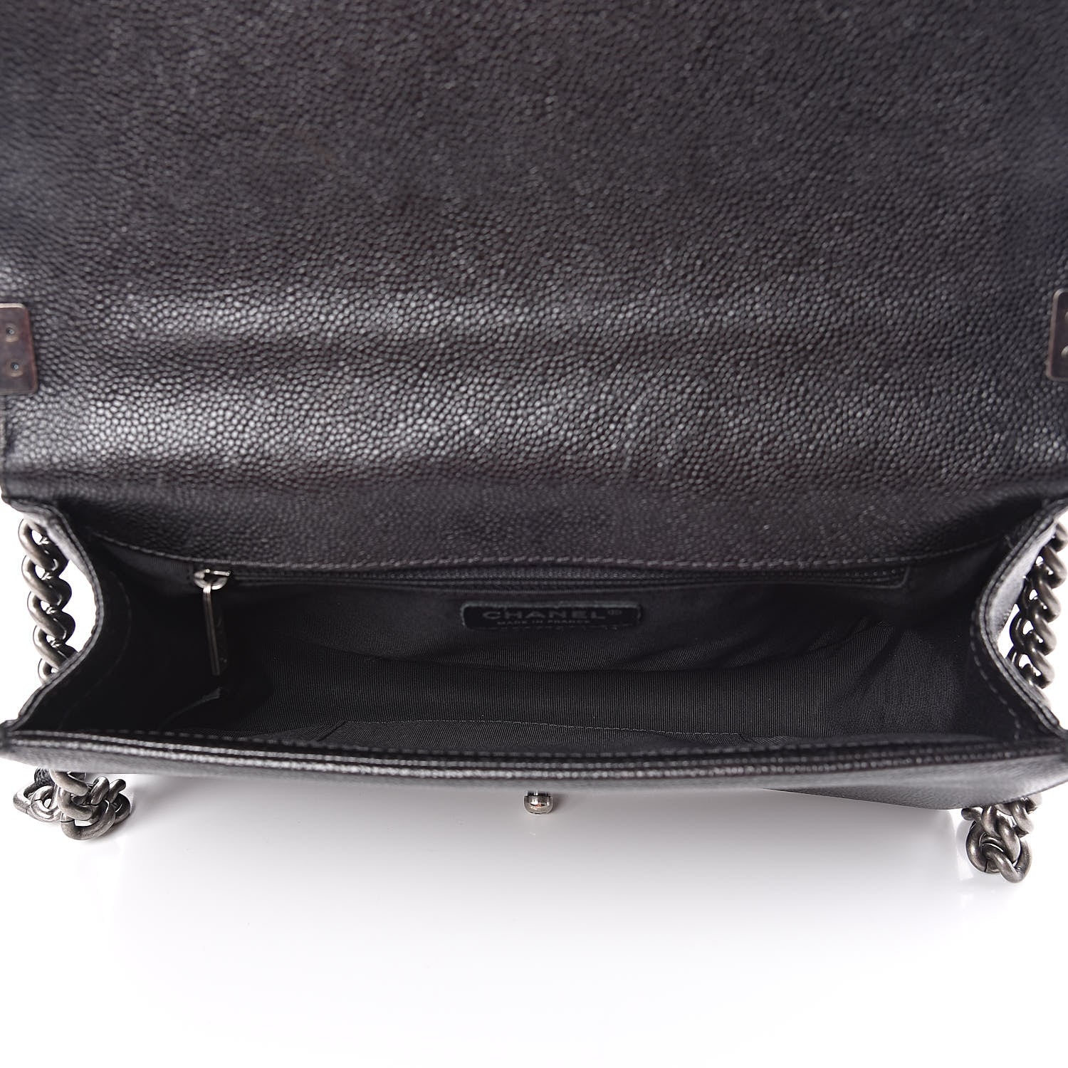 Chanel Caviar Quilted New Medium Boy Flap Black 5 of 13