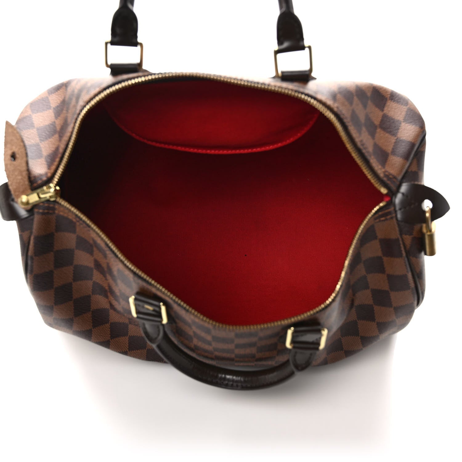 Louis Vuitton Damier Ebene Speedy 35 6 of 12
