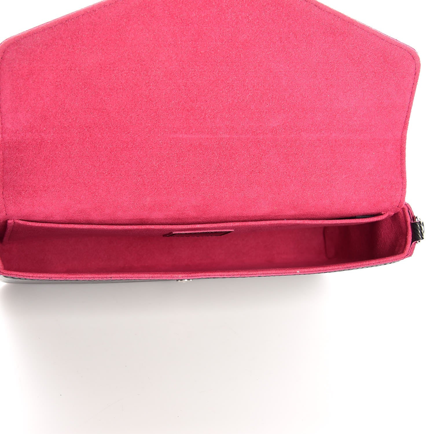 Louis Vuitton Epi Pochette Felicie Black Hot Pink 5 of 10