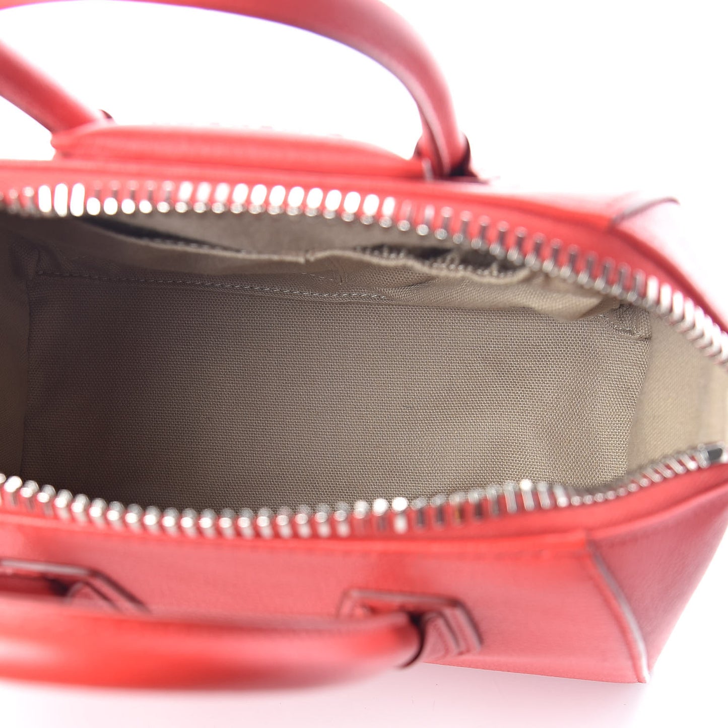 Sugar Goatskin Mini Antigona Medium Red