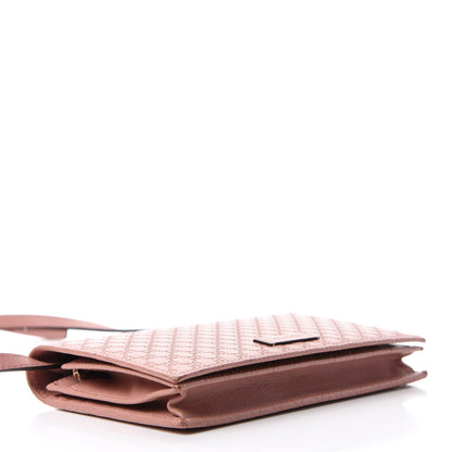 Gucci Microguccissima Crossbody Wallet Soft Pink 4 of 13