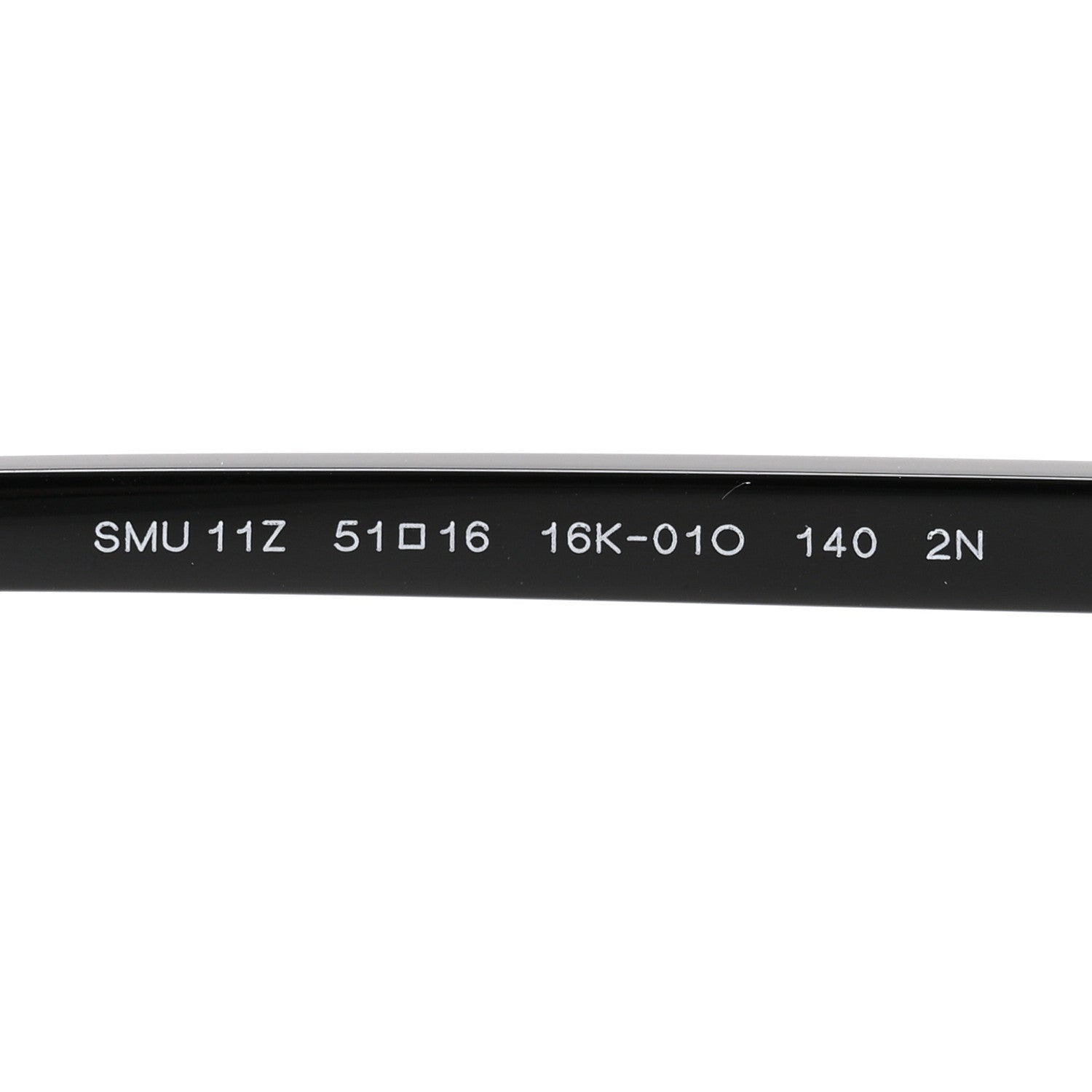 Miu Miu Acetate Rectangle Regard Sunglasses SMU11Z Black 6 of 10
