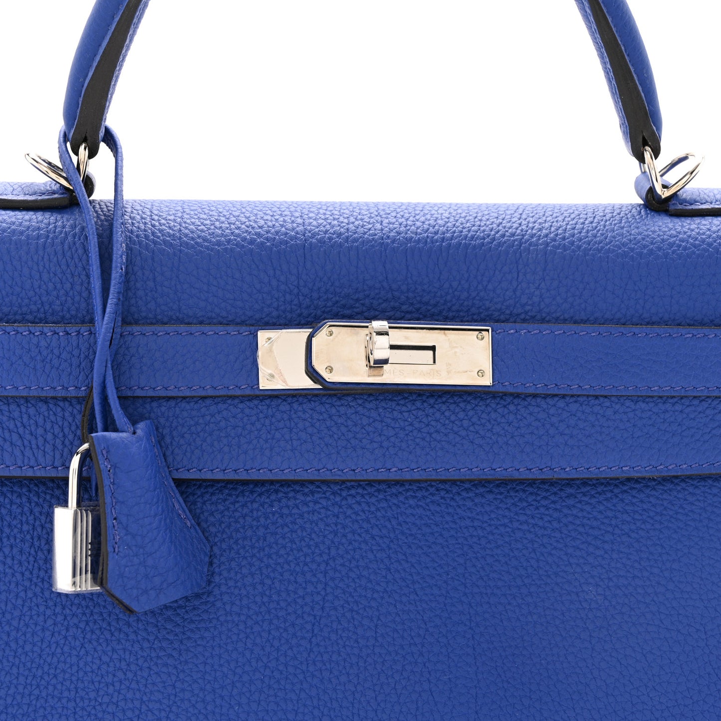 Togo Kelly Retourne 32 Bleu Electrique