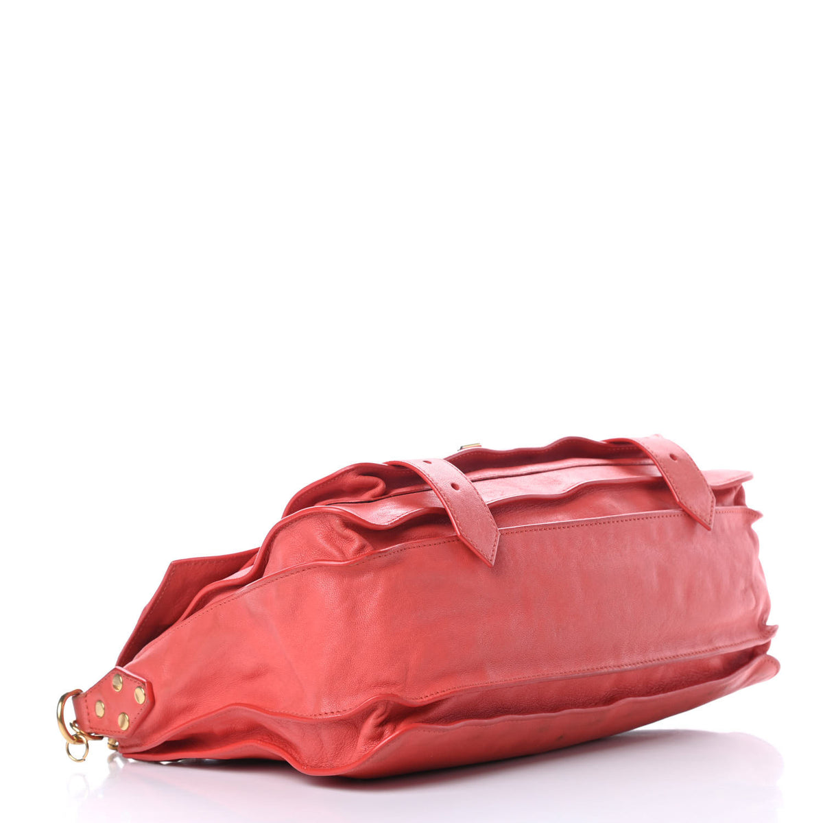 Proenza Schouler Lambskin Medium PS1 Satchel Deep Coral 4 of 19
