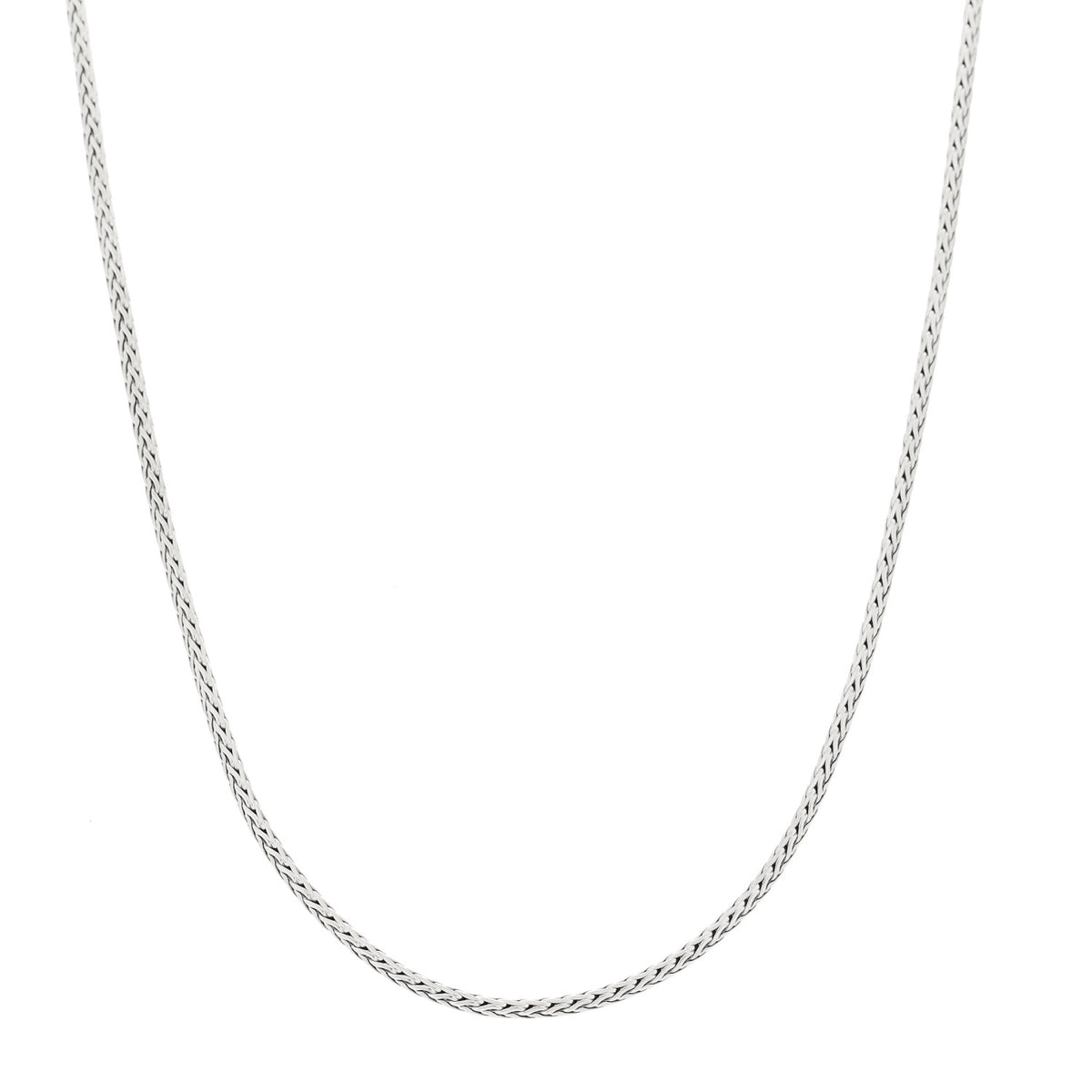 John Hardy Sterling Silver 2.5mm Classic Chain Necklace 18" 1 of 4