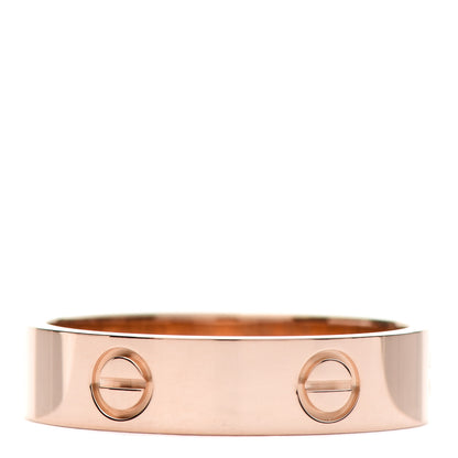 Cartier 18K Pink Gold 5.5mm LOVE Ring 65 11 3 of 5