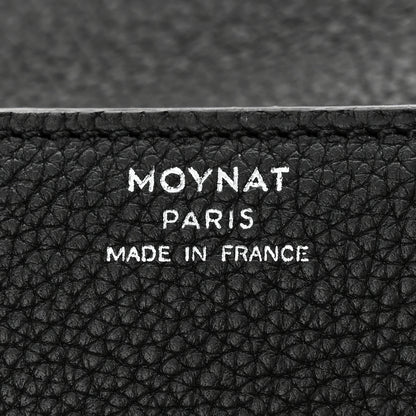 Moynat Taurillon Blush Calfskin Gabby PM Black 6 of 10