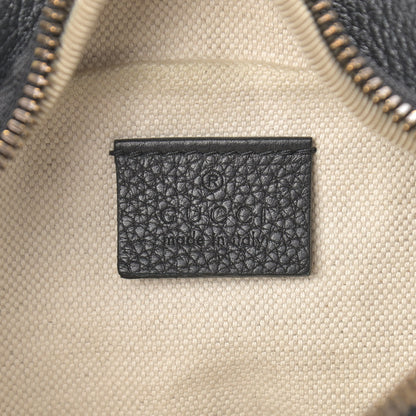 Gucci Grained Calfskin Small Logo Belt Bag Black 6 of 10