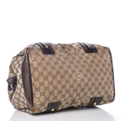 Gucci Monogram Medium Interlocking Icon Tote Dark Brown 4 of 18