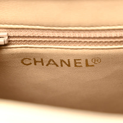 Chanel Caviar Vertical Chain Crossbody Ivory 6 of 13