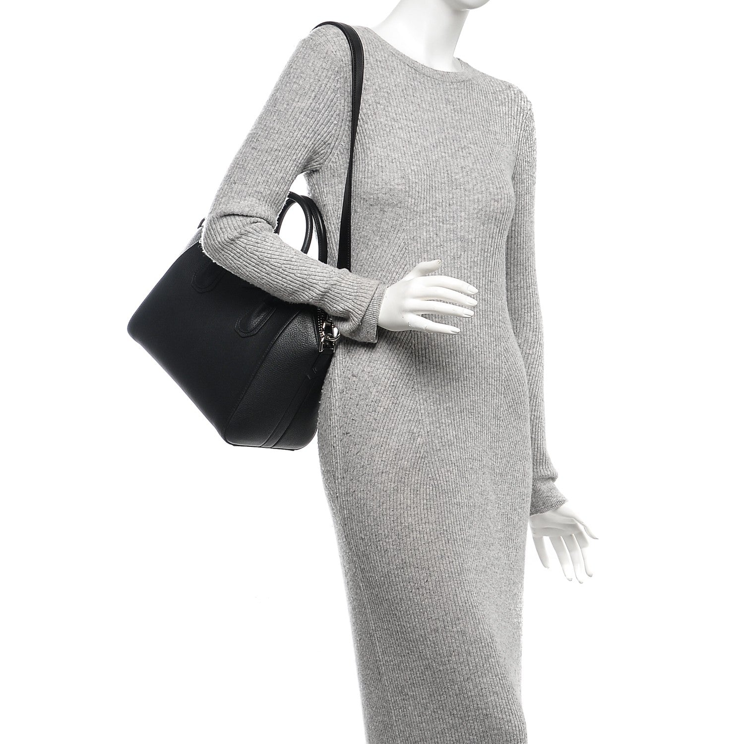 Givenchy Sugar Goatskin Small Antigona Black 2 of 6