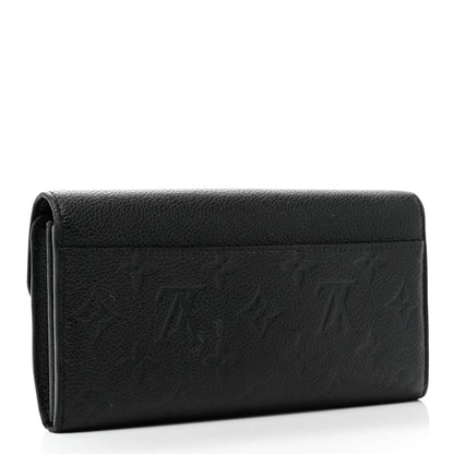 Louis Vuitton Empreinte Sarah Wallet NM Black 3 of 8