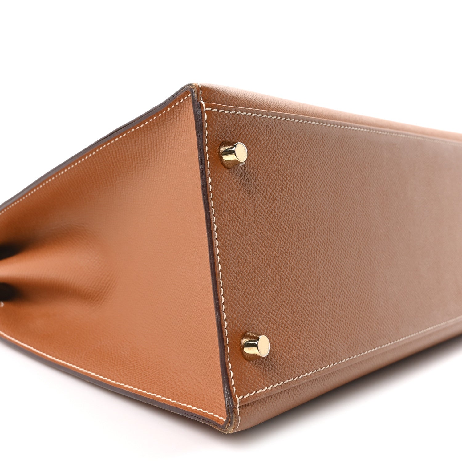 Hermes Epsom Kelly Sellier 35 Gold 9 of 10