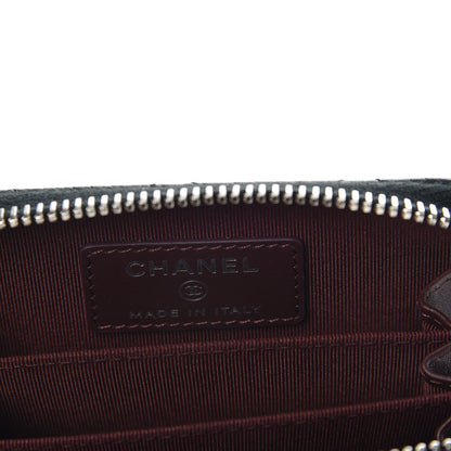 Chanel Caviar Quilted Zip Coin Purse Black 6 of 8