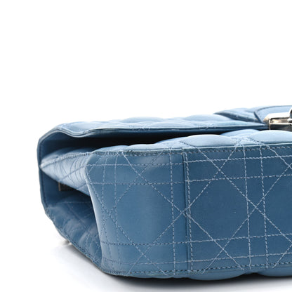Christian Dior Lambskin Cannage Medium Miss Dior Flap Blue 9 of 12