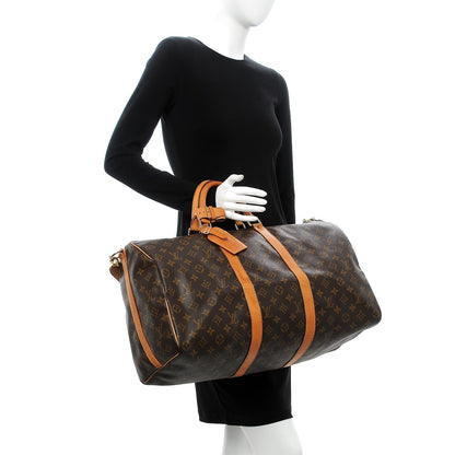 Louis Vuitton Monogram Keepall Bandouliere 50 3 of 12