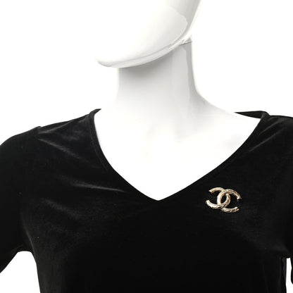 Chanel Metal CC Quilted Brooch Light Gold 2 of 5
