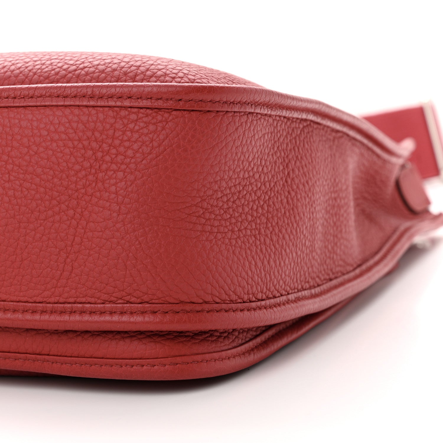 Hermes Taurillon Clemence Evelyne III GM Rouge Piment 10 of 11