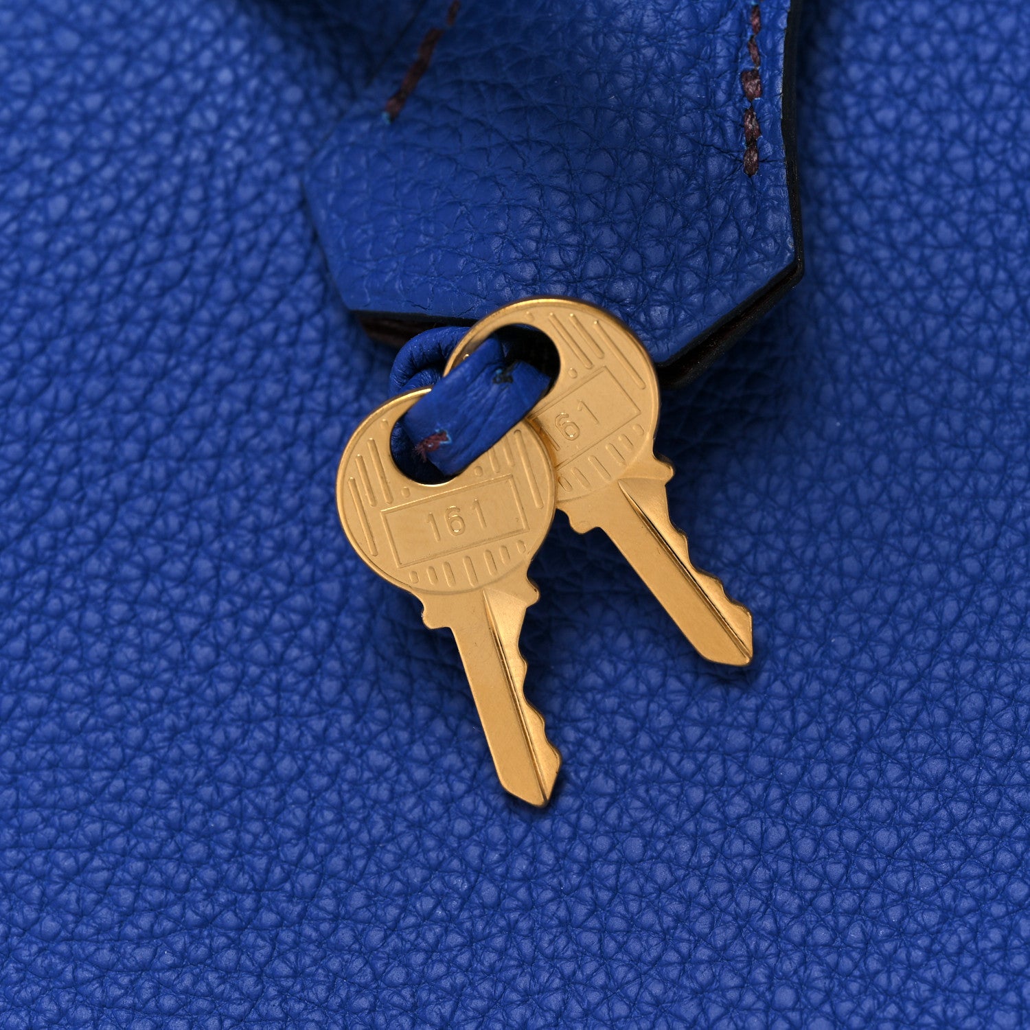Hermes Togo Horseshoe Kelly Retourne 25 Bleu Electrique Bordeaux 35 of 38