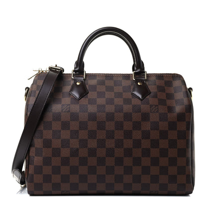 Louis Vuitton Damier Ebene Speedy Bandouliere 30 2 of 8