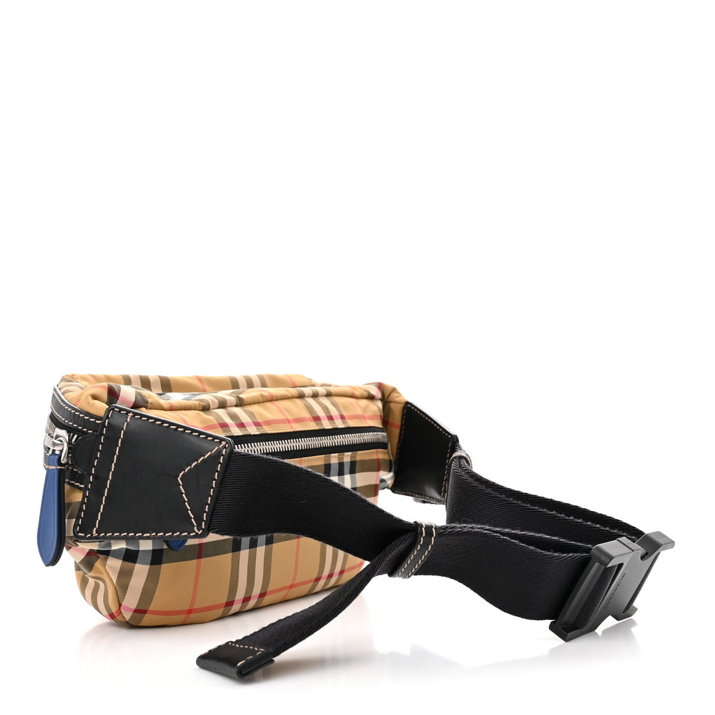 Nylon Vintage Check Medium Sonny Belt Bag Antique Yellow