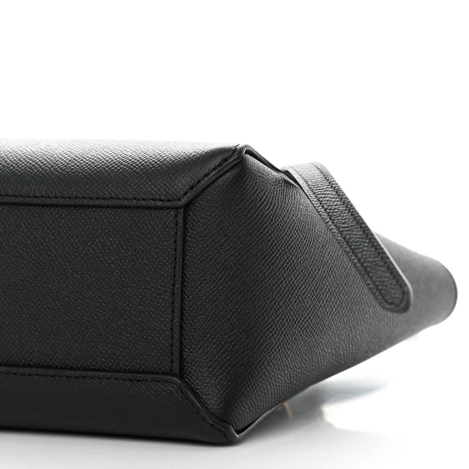 Celine Grained Calfskin Nano Belt Bag Black 10 of 11