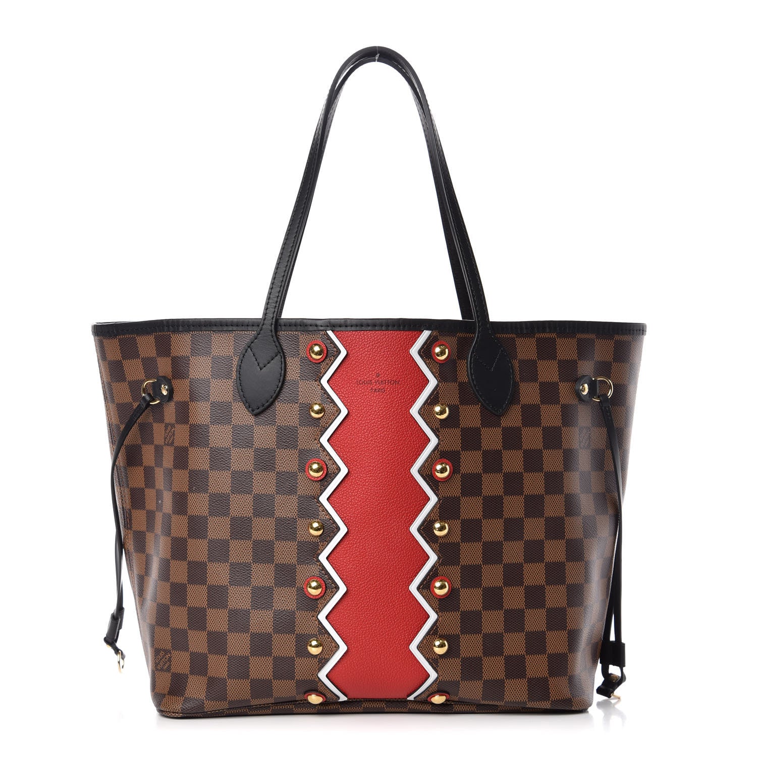 Louis Vuitton Damier Ebene Karakoram Neverfull MM 1 of 10