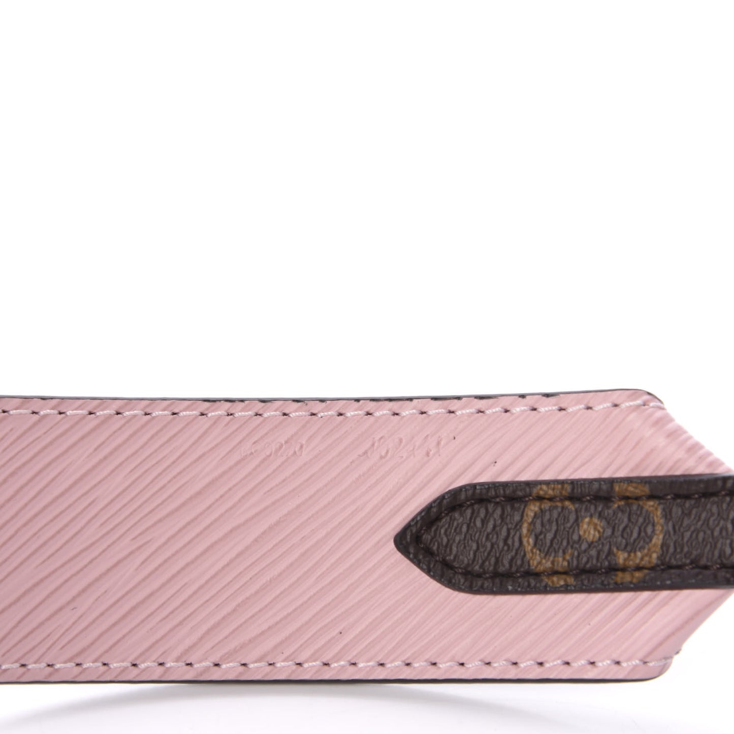 Epi Monogram Bandouliere Shoulder Strap Rose Ballerine