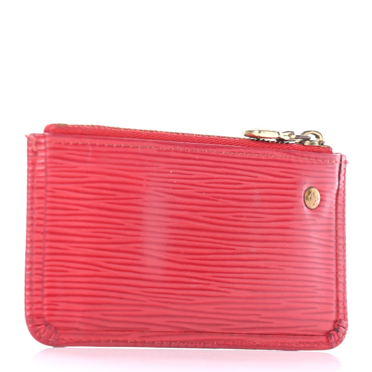 Epi Key Pouch Castillan Red