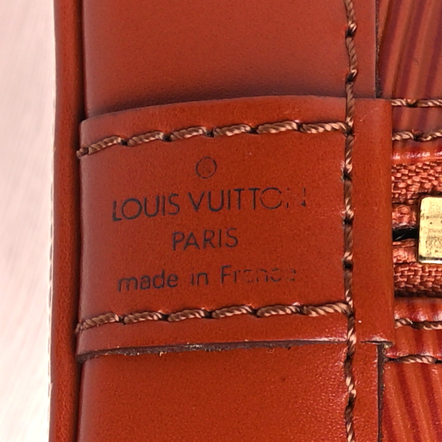Louis Vuitton Epi Alma PM Kenyan Fawn 6 of 9