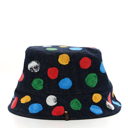 Louis Vuitton LOUIS VUITTON LV x YK Monogram Dots Bucket Hat 5 of 10
