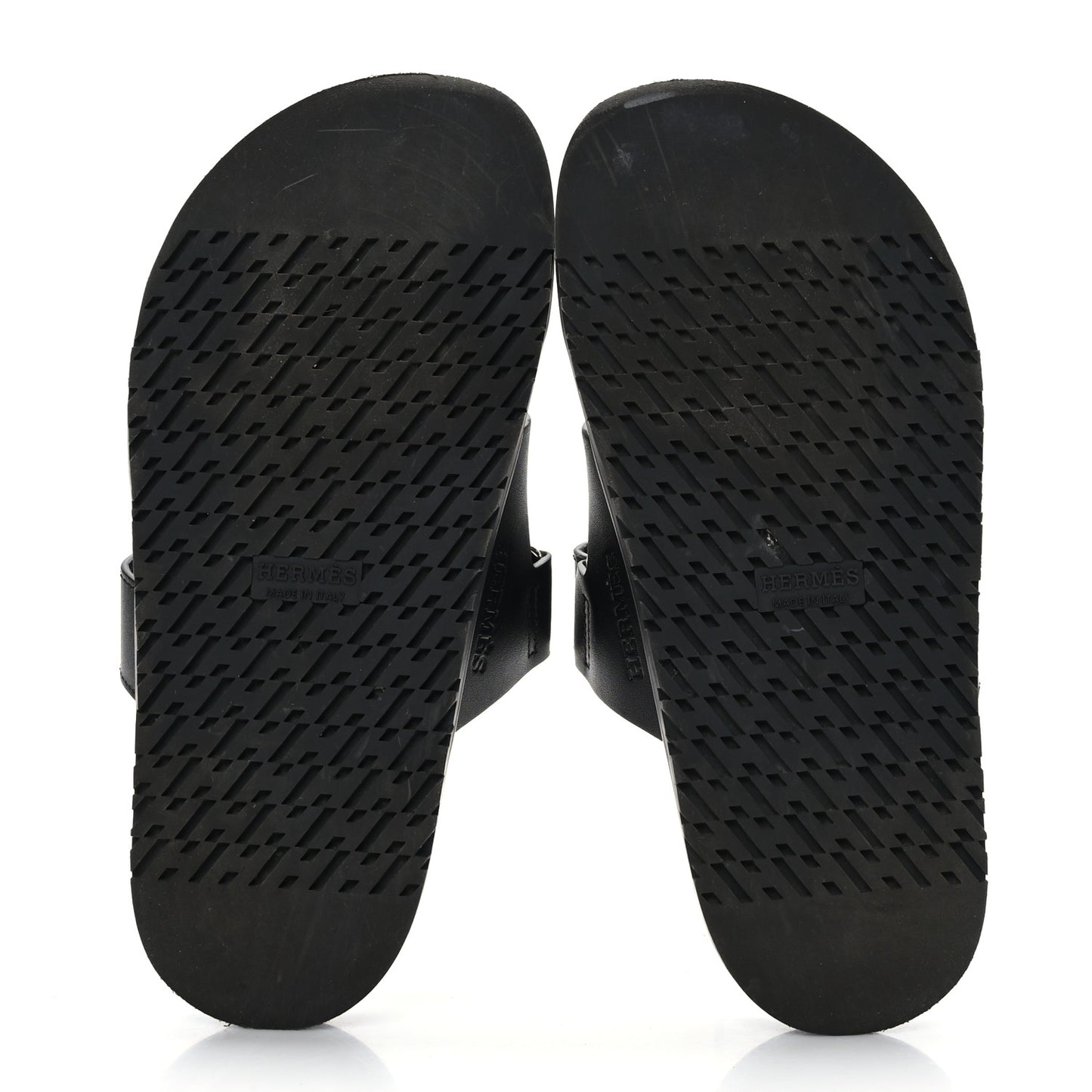 Calfskin Womens Chypre Sandals 36.5 Black