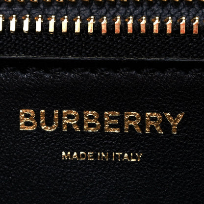 Burberry Grained Calfskin Medium TB Bag Black 6 of 9