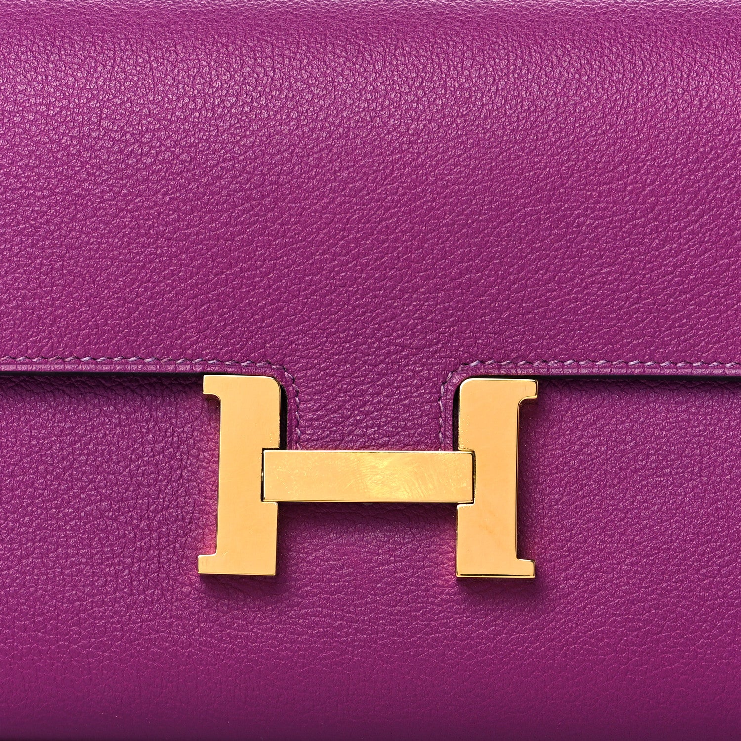 Hermes Evercolor Constance Long Wallet Anemone 6 of 10