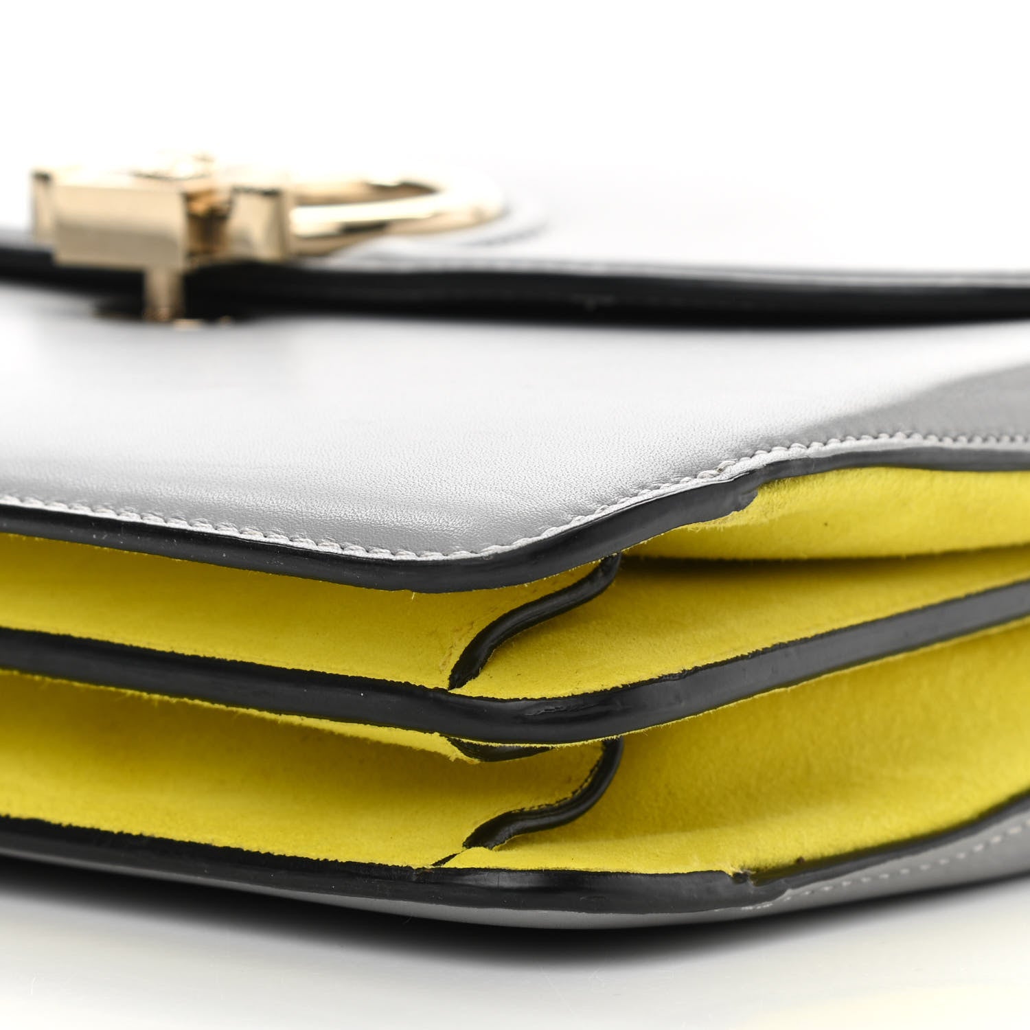 Versace Nappa DV ONE Satchel Grey 9 of 10