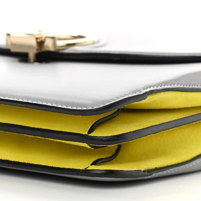 Versace Nappa DV ONE Satchel Grey 9 of 10