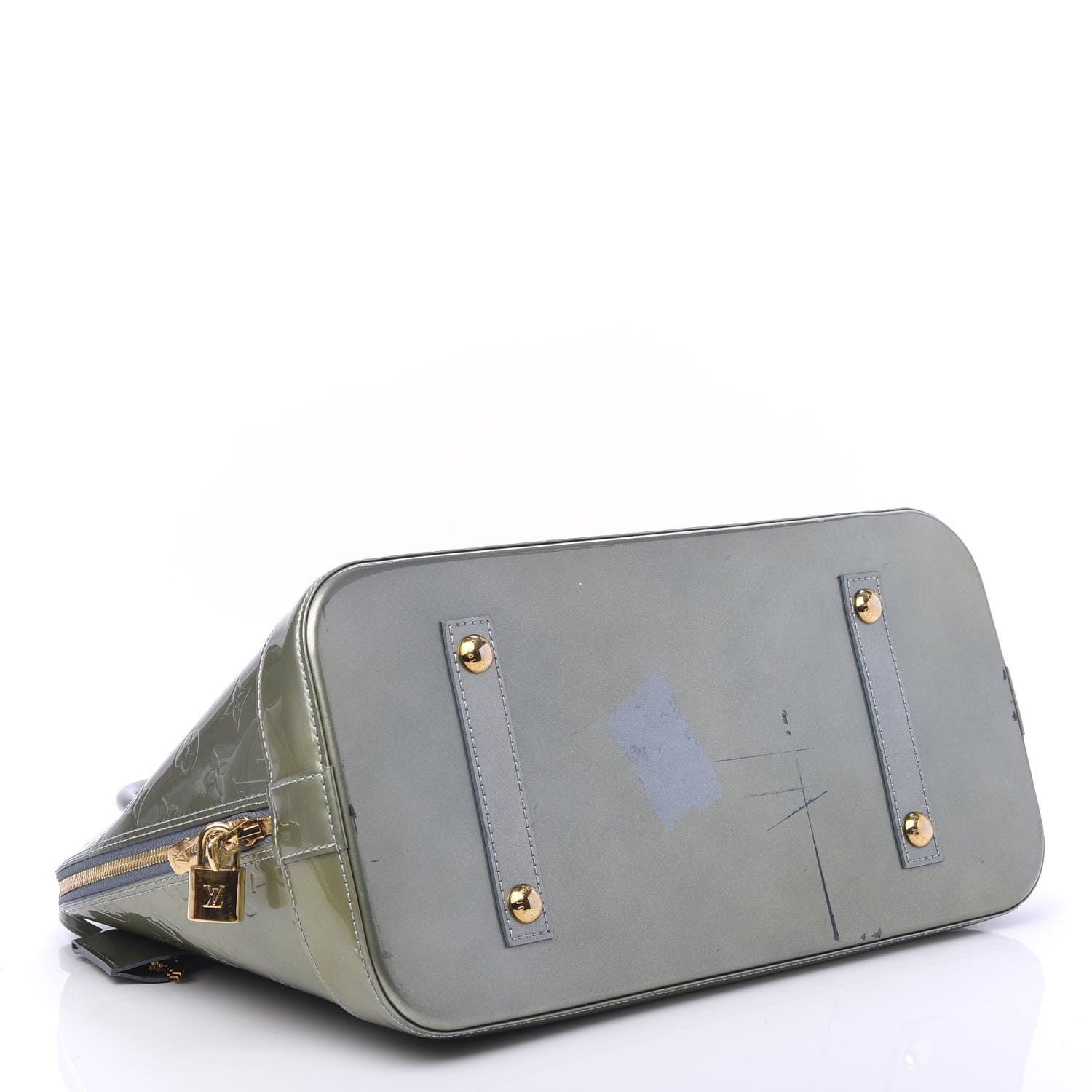 Louis Vuitton Vernis Alma GM Givre 4 of 11