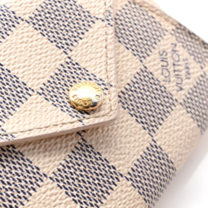 Louis Vuitton Damier Azur Compact Origami Wallet 8 of 17